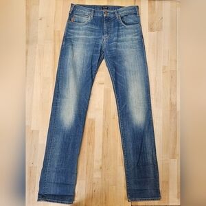 Armani Jeans J45 Slim Fit Stretch Jeans Men's Size 32 Blue